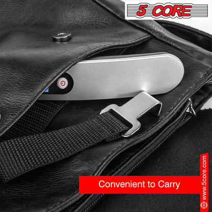 5Core Digital Luggage Scale Weight Scale Travel Hanging Baggage