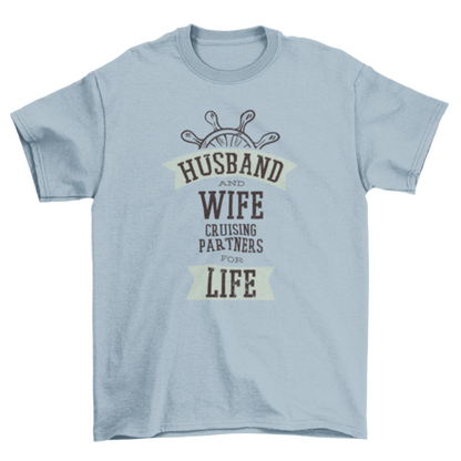 Cruising partners t-shirt