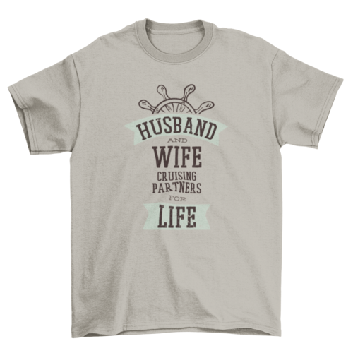 Cruising partners t-shirt