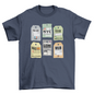 Travel luggage tags t-shirt