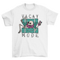 Vacation skeleton luggage t-shirt