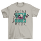 Vacation skeleton luggage t-shirt
