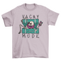 Vacation skeleton luggage t-shirt